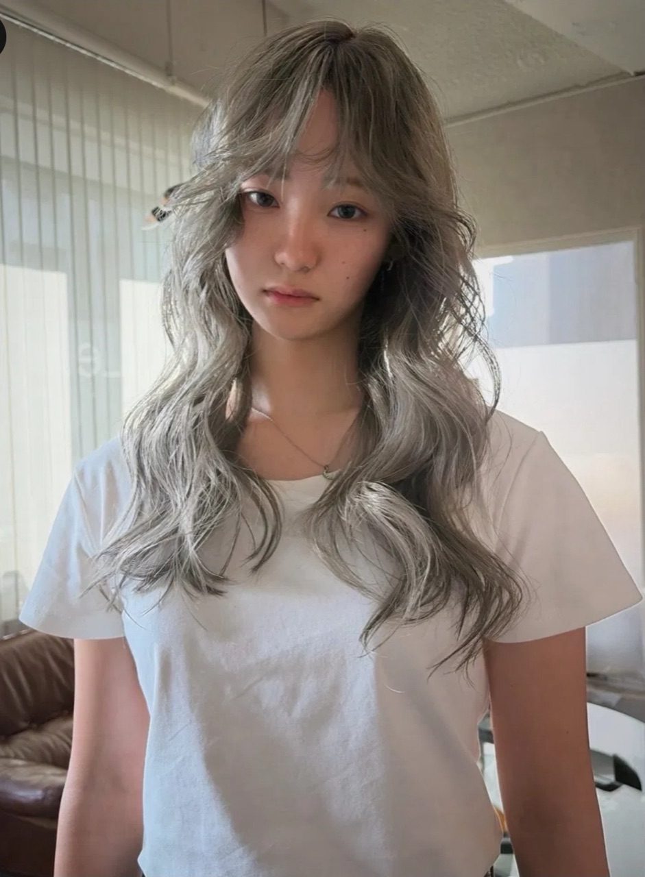 デザインカラー・バレイヤージュのヘアスタイル